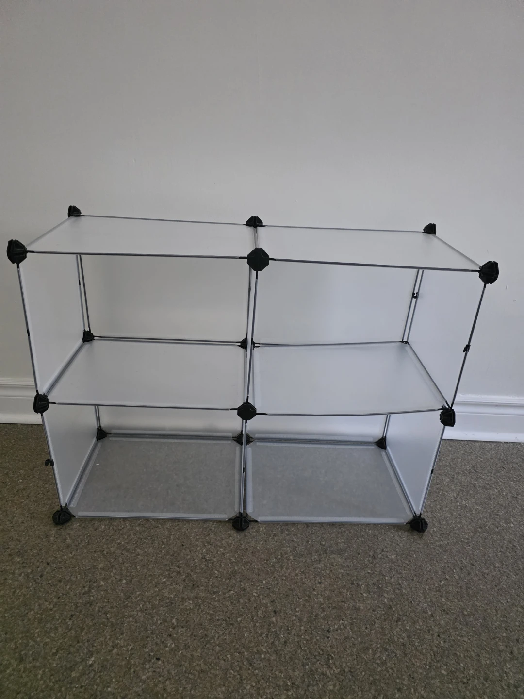6-Cube Storage Shelf Organizer
