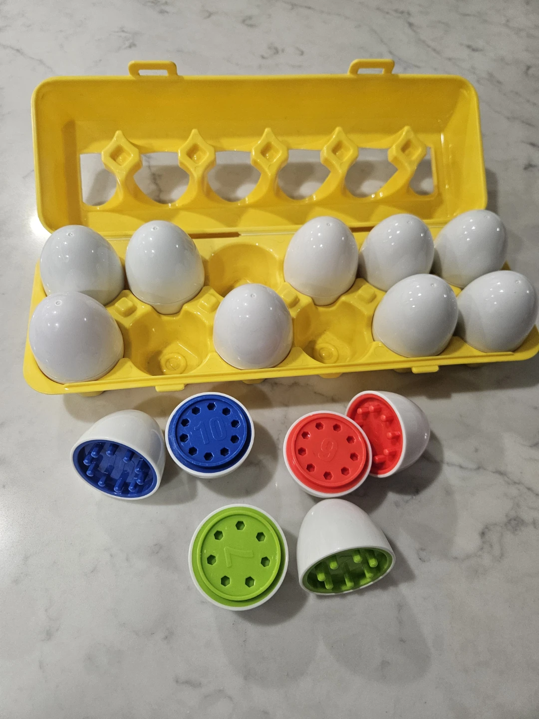 Kids Number Egg Sorter Toy Set