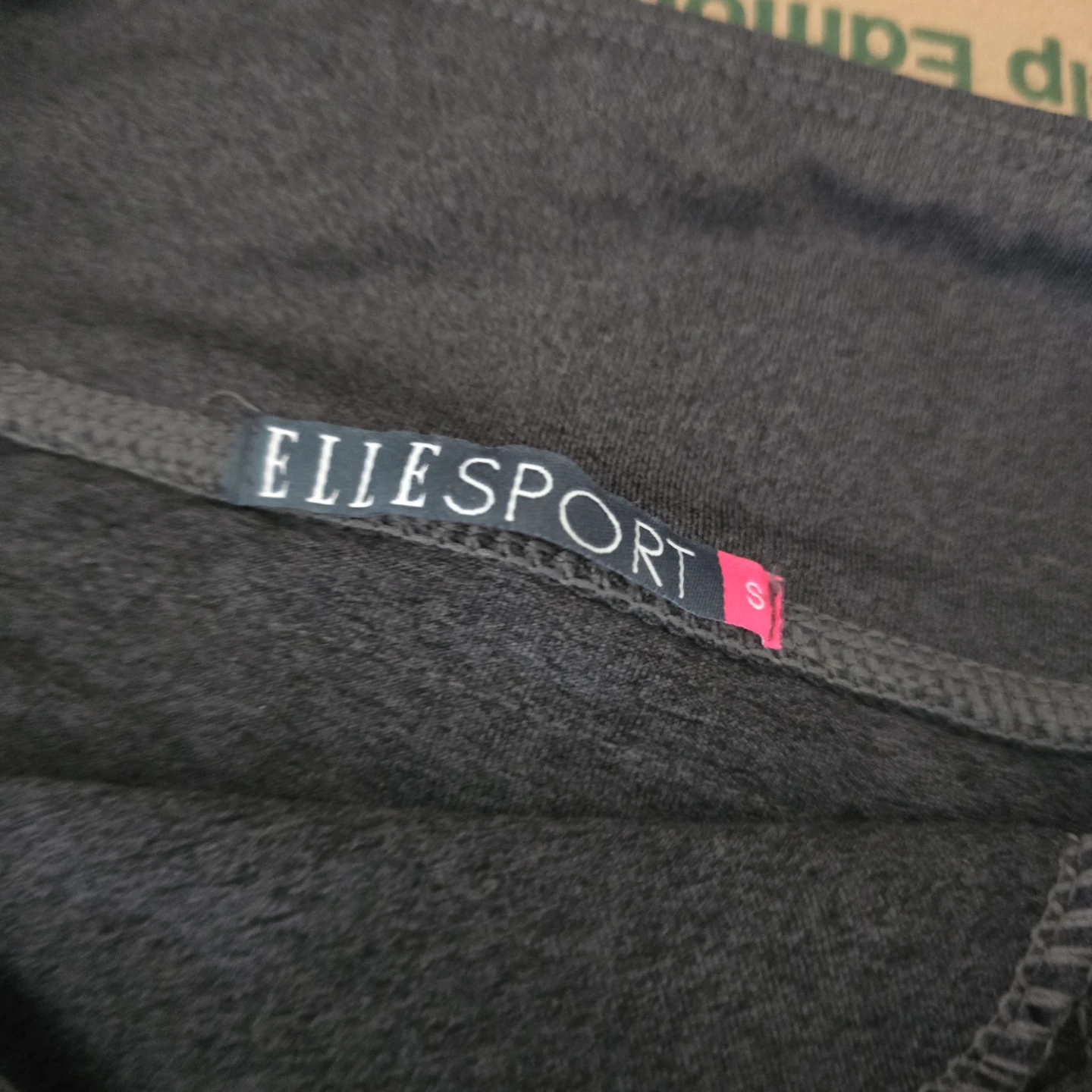 ELLE SPORT Women's Dark Grey Athletic Leggings Size S - photo 2