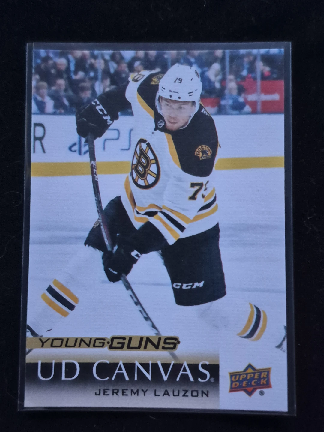 Upper Deck Young Guns UD Canvas Jeremy Lauzon Hockey Card