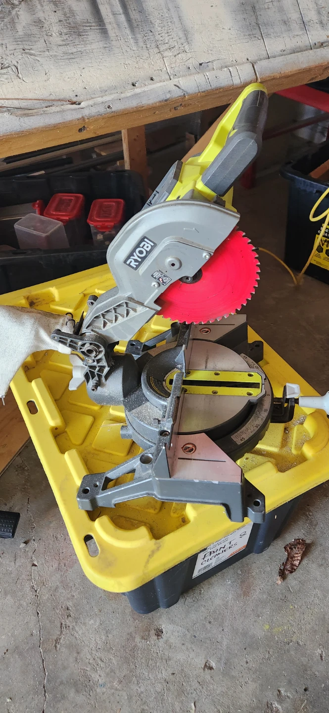 Ryobi P553 18V Miter Saw 7 1/4"