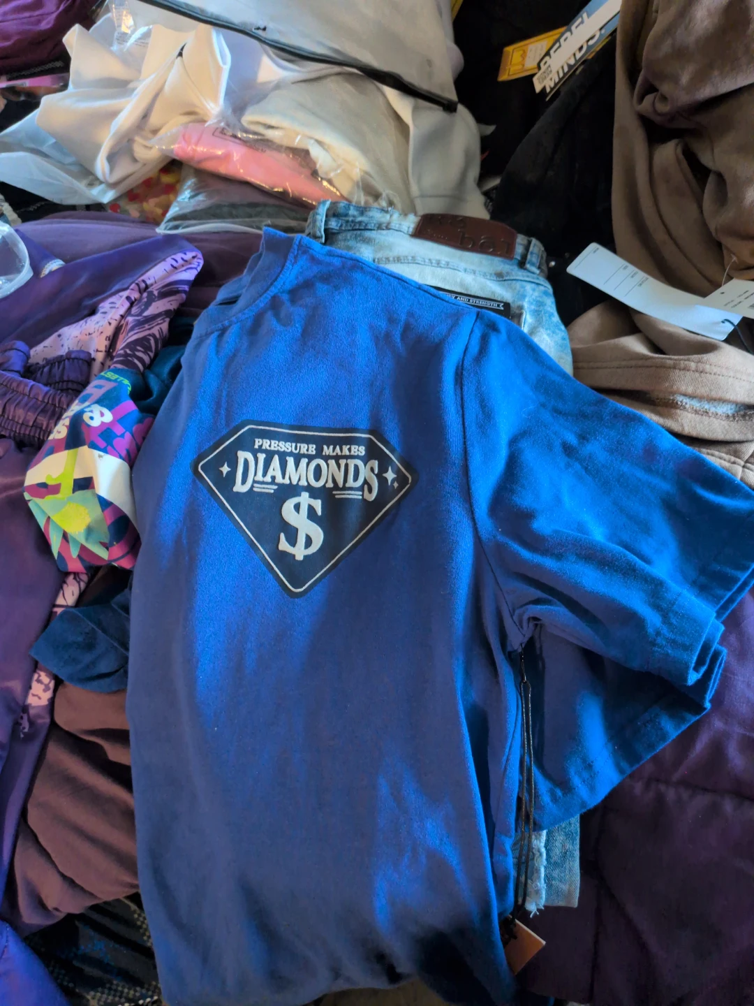 Civilized "Pressure Makes Diamonds" Graphic T-Shirt