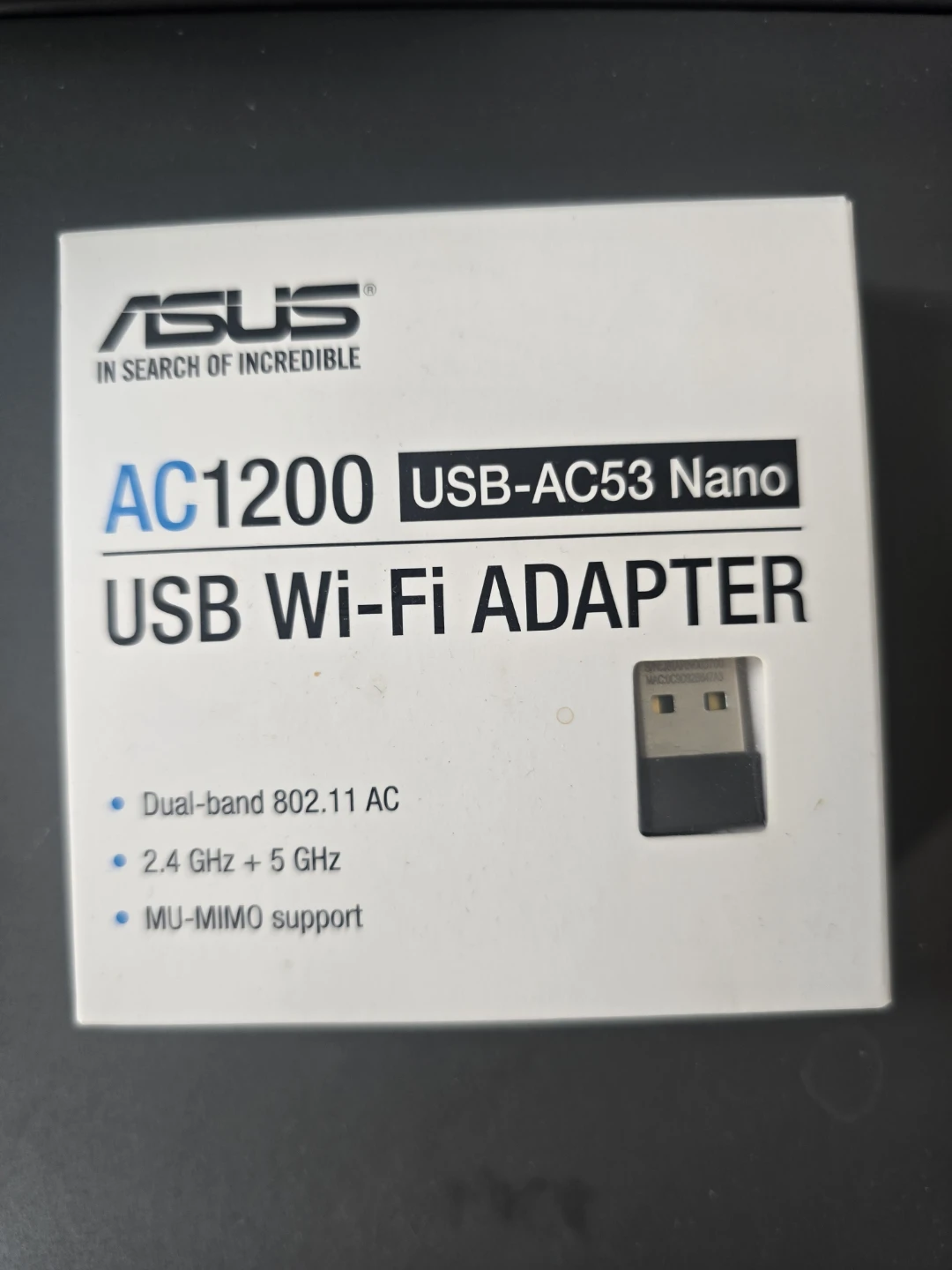 ASUS USB-AC53 Nano USB Wi-Fi Adapter