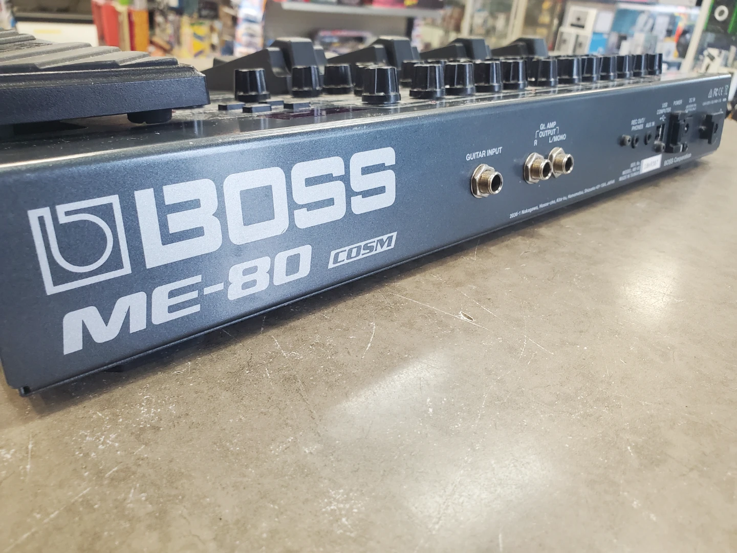 Boss ME-80 Guitar Multi-Effects Pedal