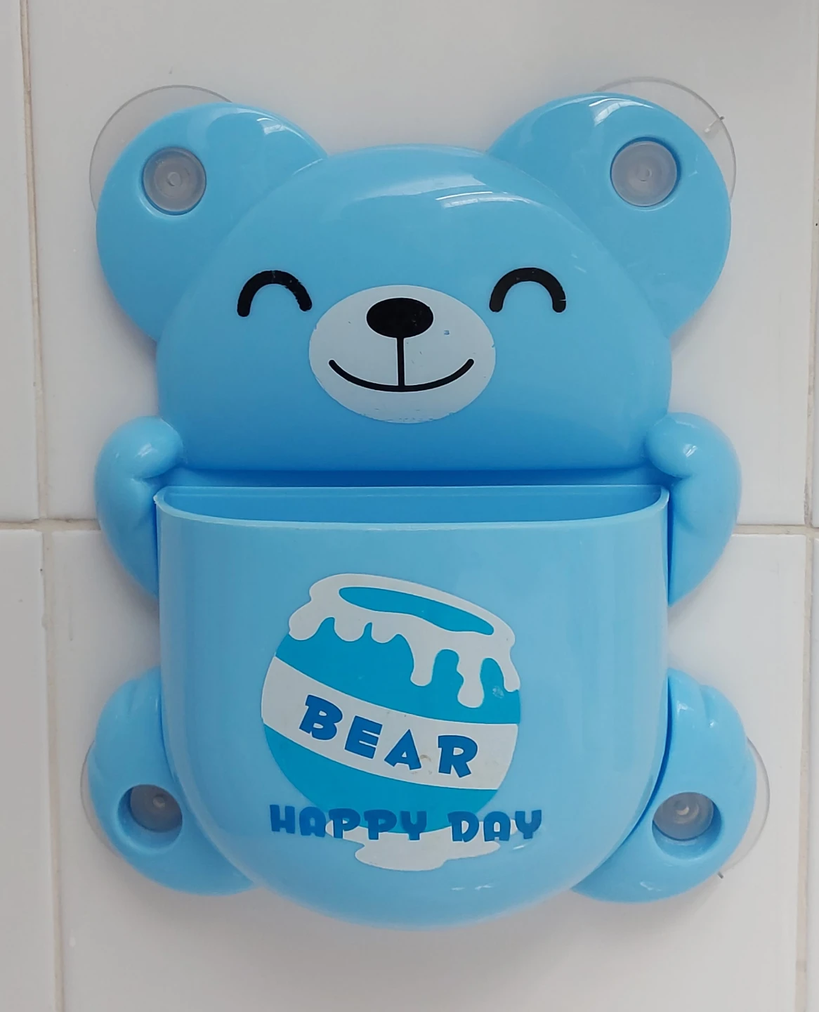 Blue Bear Suction Cup Holder