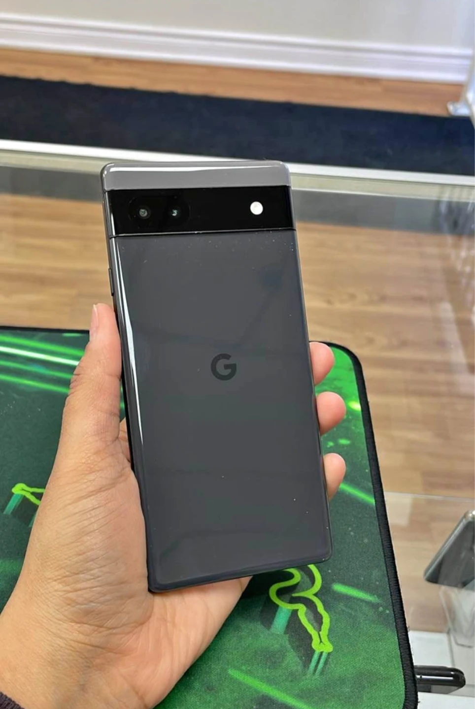$140 !PIXEL 6A WITH CASE, SCREEN PROTECTOR AND CHARE - photo 3
