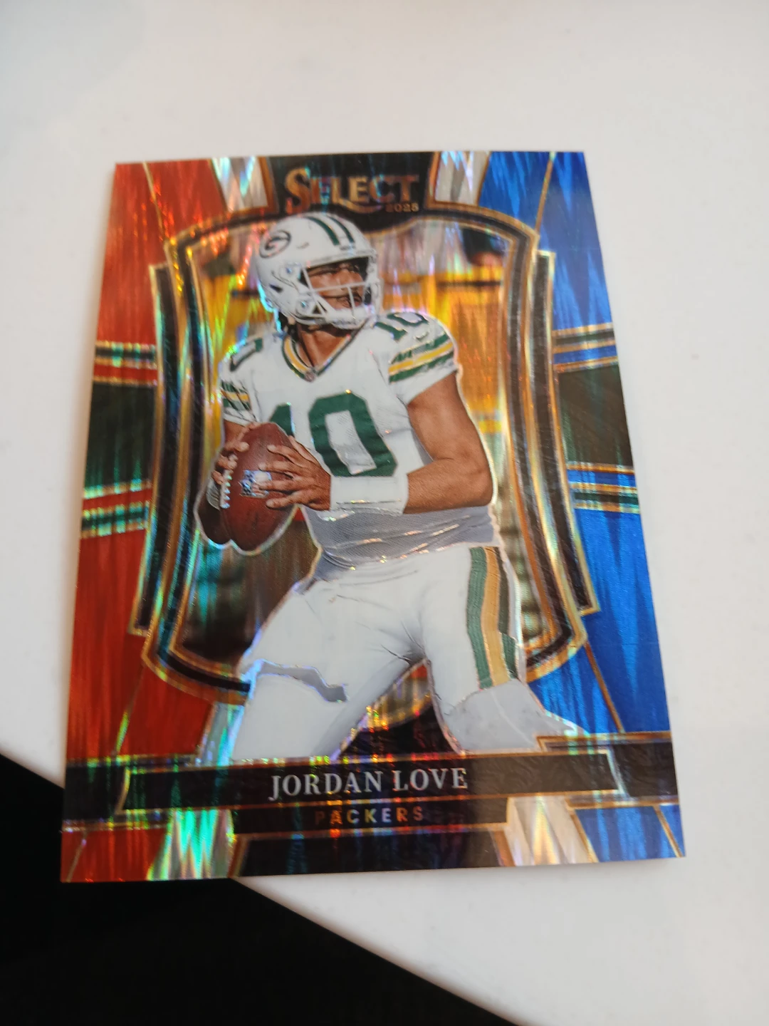 2025 Panini Select Football Jordan Love Premier Level Card #168