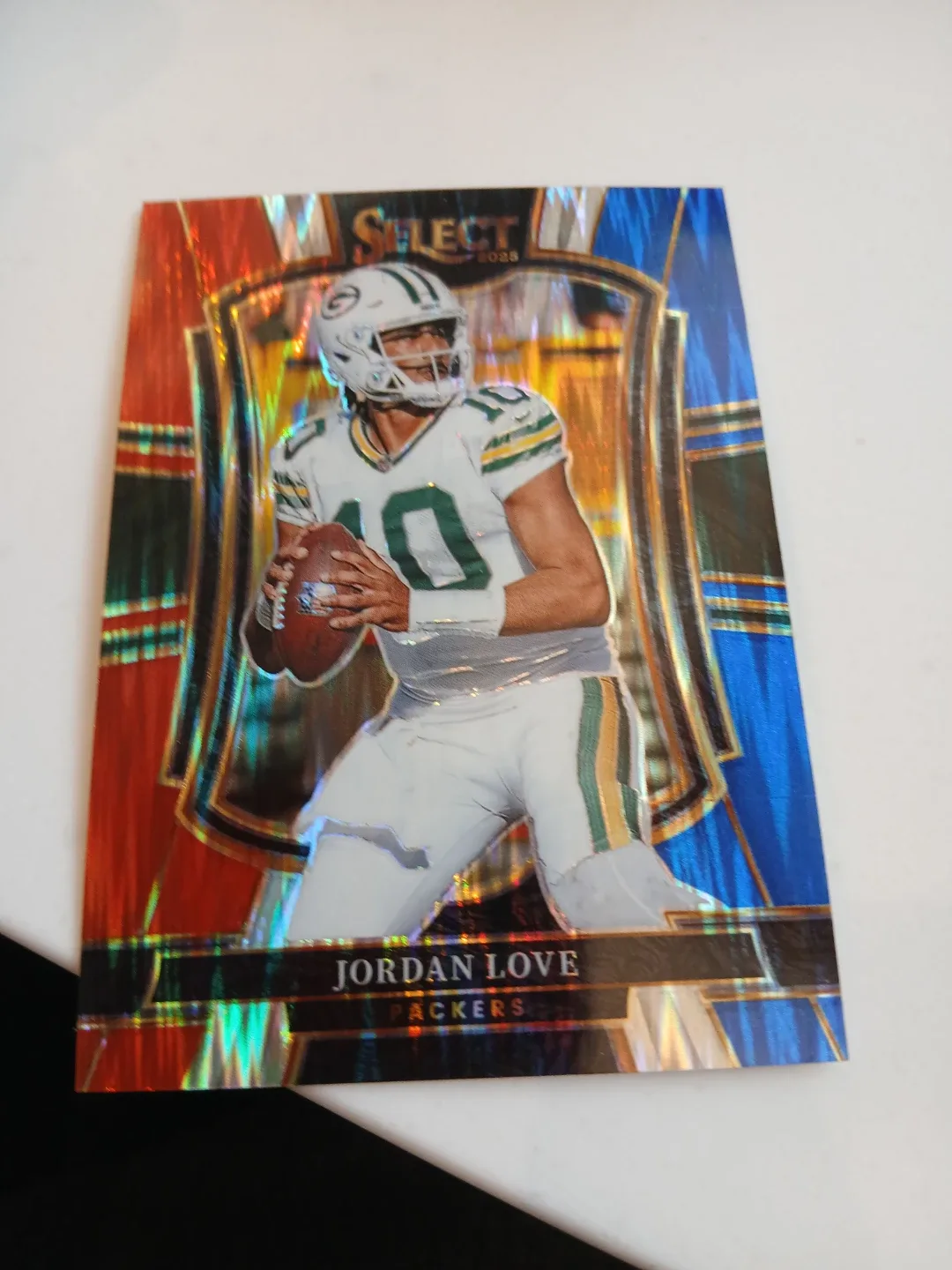2025 Panini Select Football Jordan Love Premier Level Card #168
