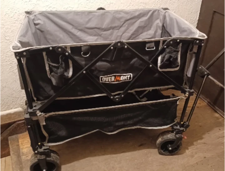 Folding wagon cart