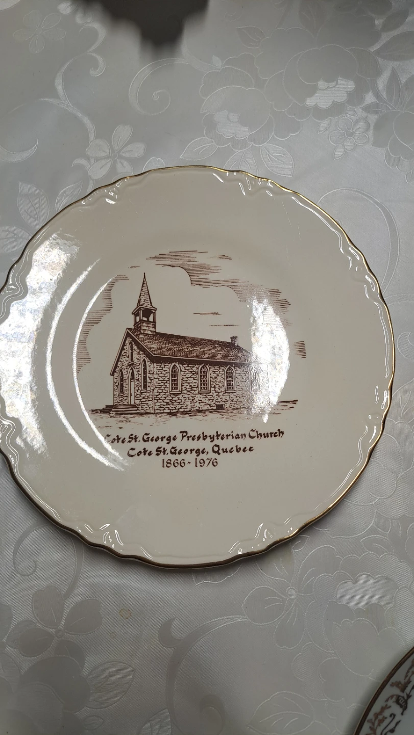 Set of 3 Commemorative Church Plates - photo 2