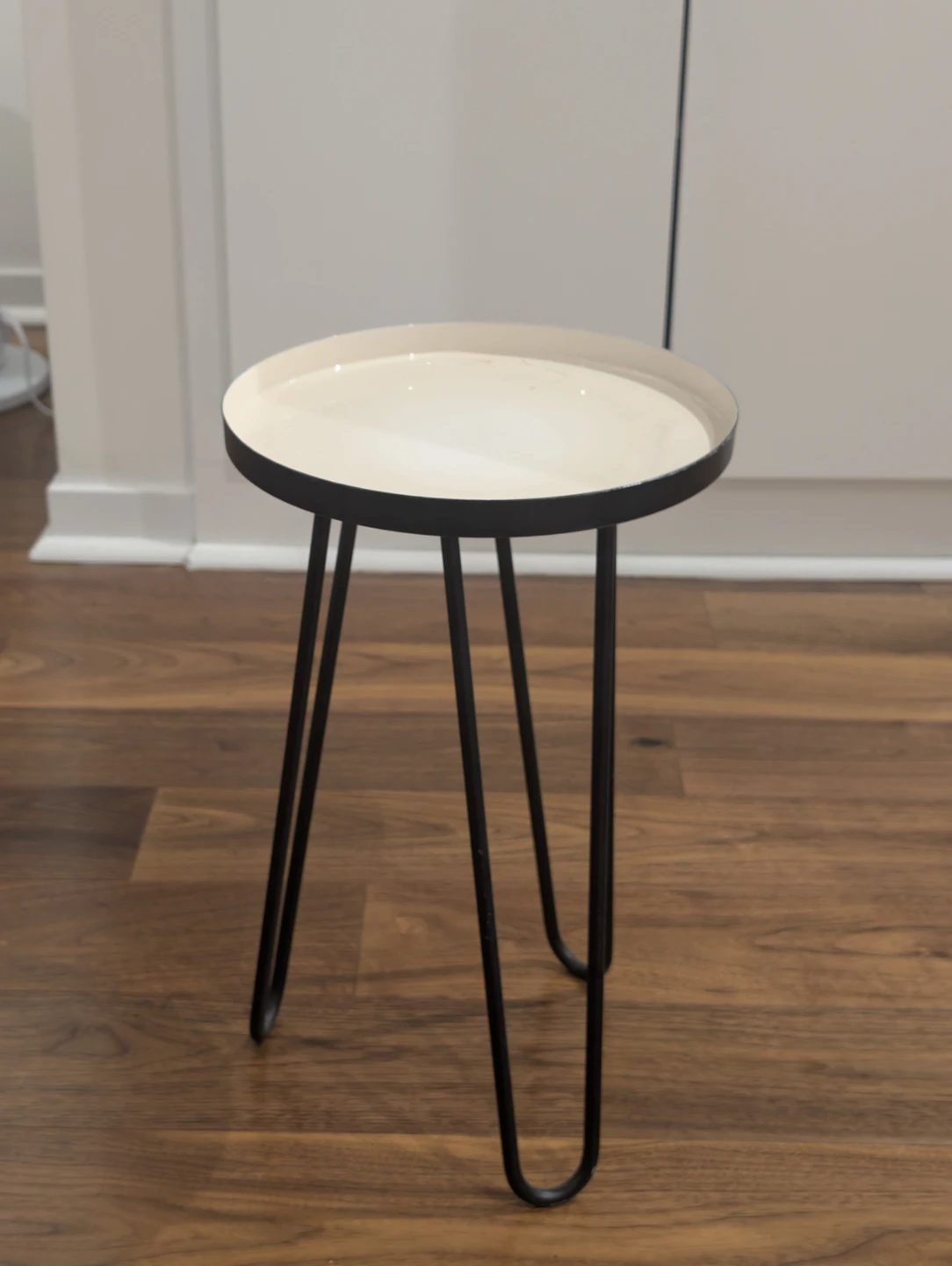 Mid-century metal modern plant stand