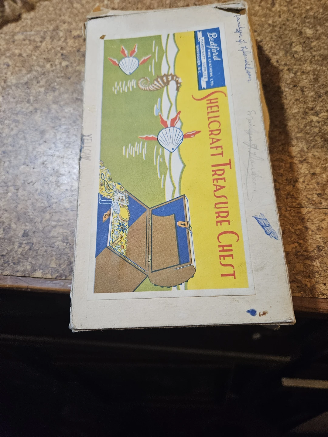 Bedford Shellcraft Treasure Chest Craft Kit - photo 2