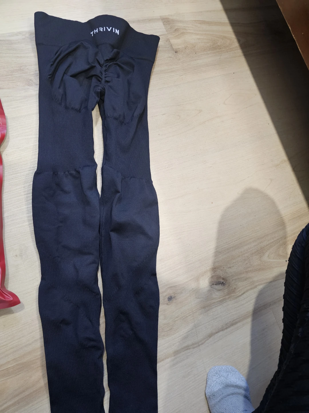 Viral Thrivin Black Leggings Size S - photo 2