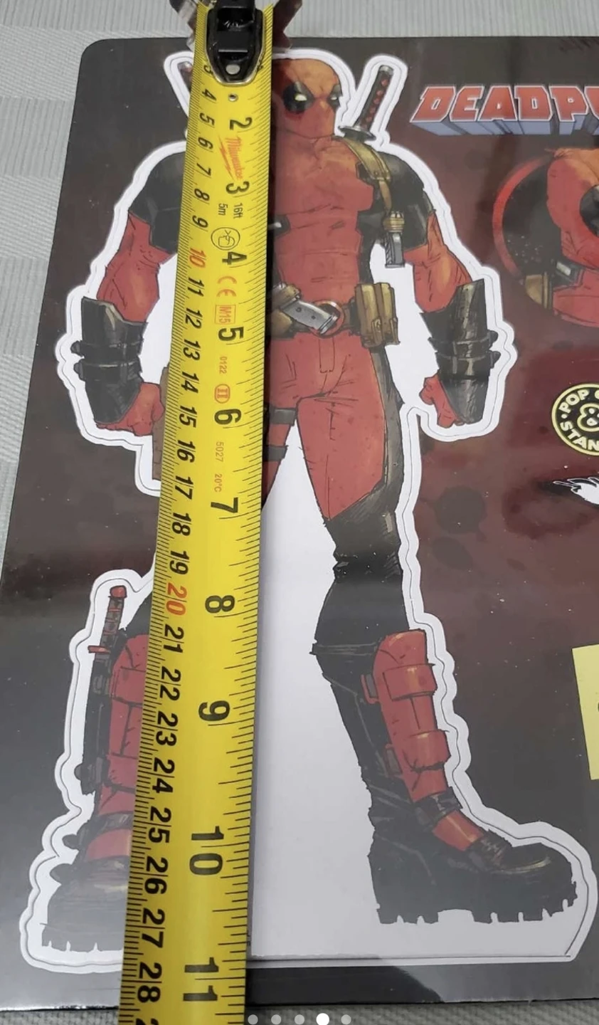 new marvel comics Deadpool desktop standee - photo 4