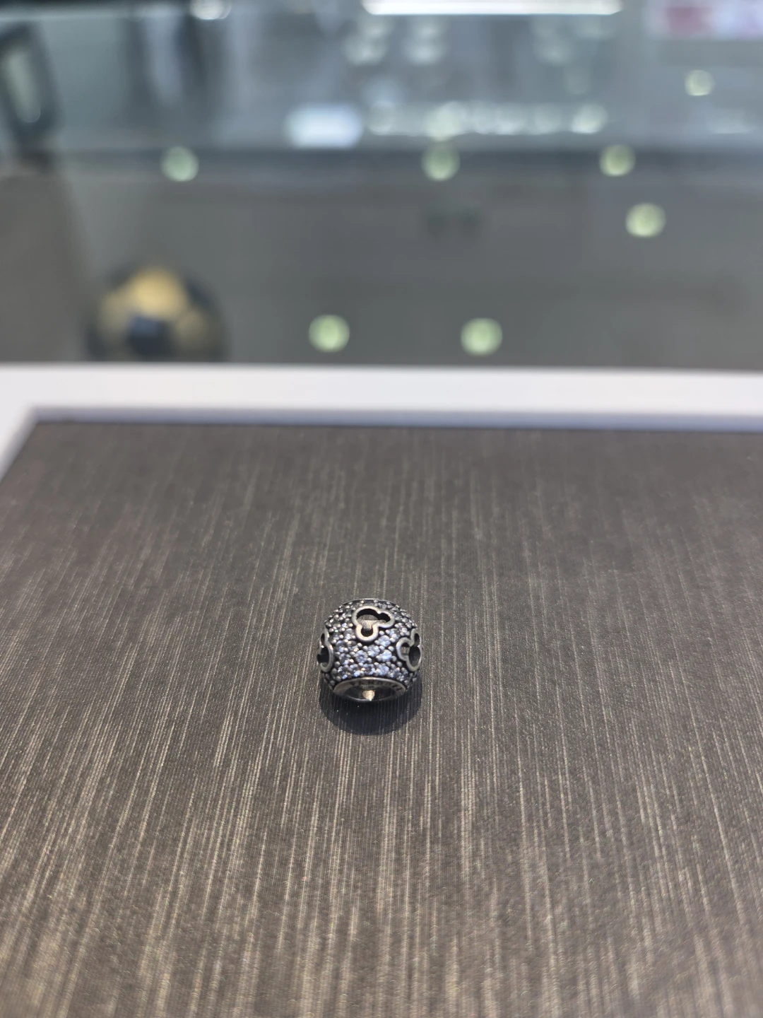 Pandora Sterling Silver Charm with Crystals