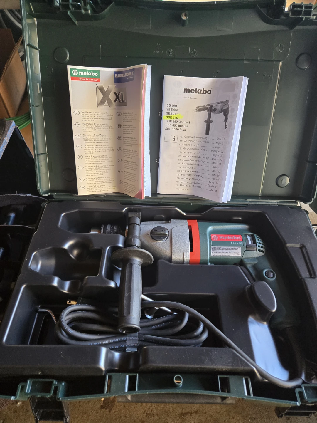Metabo SB 750 Impact Drill - photo 2