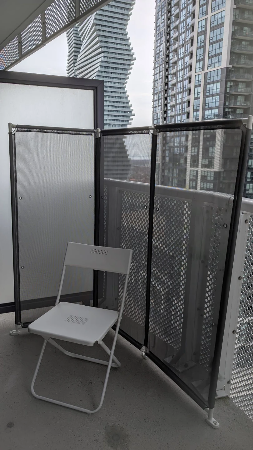 Balcony/Room Privacy Screen Divider - photo 2