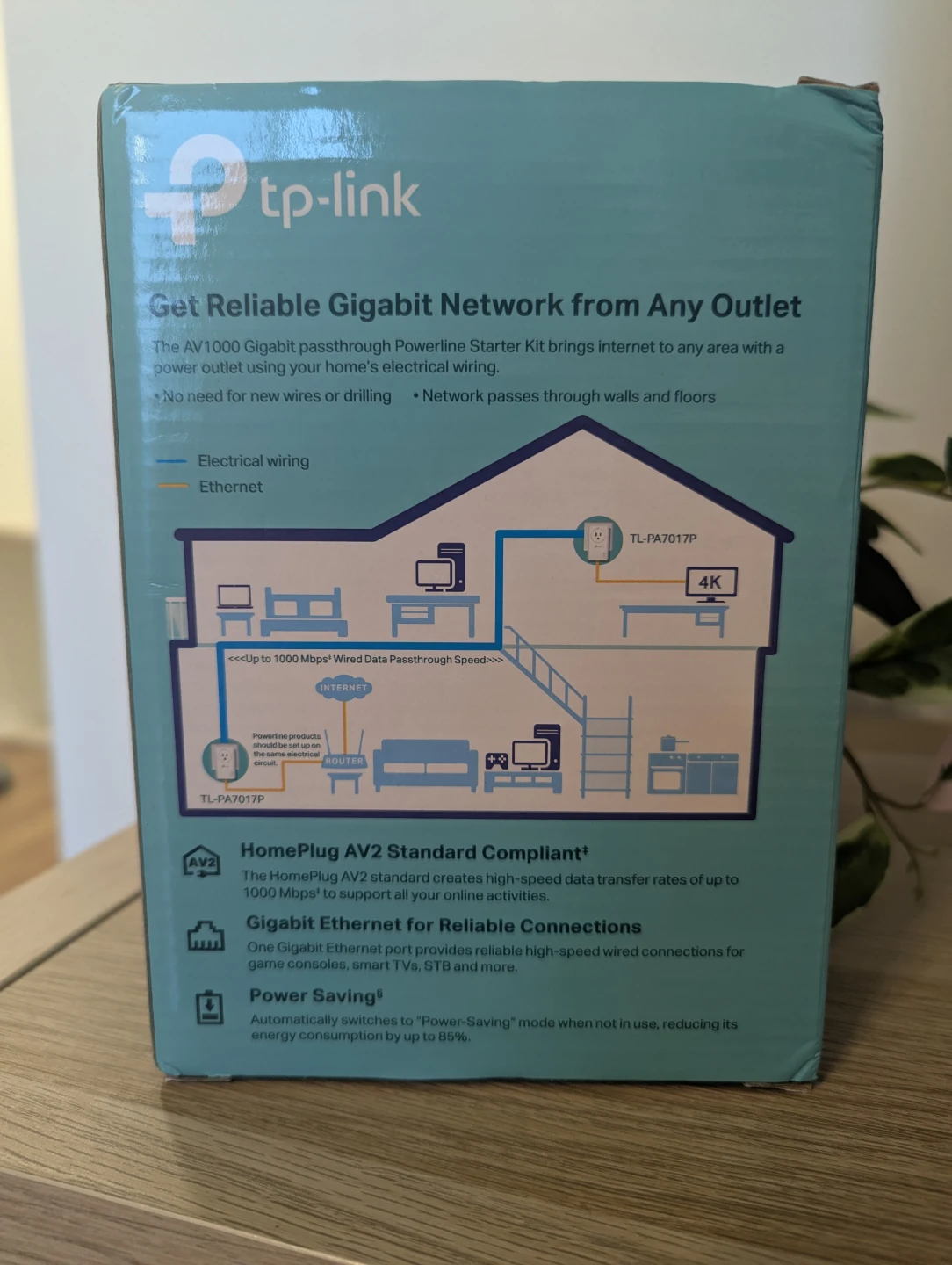 TP-Link Passthrough Powerline Starter Kit - photo 2