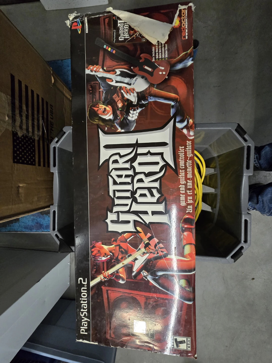 Guitar Hero II Video Game with Guitar Controller for PS2