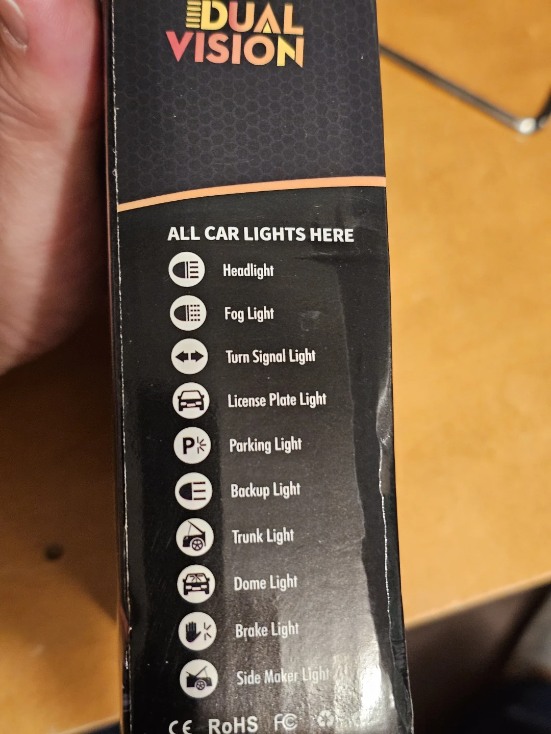 Dual Vision LED Headlight Bulbs H11 - 7535 CSP LED Chips - photo 3