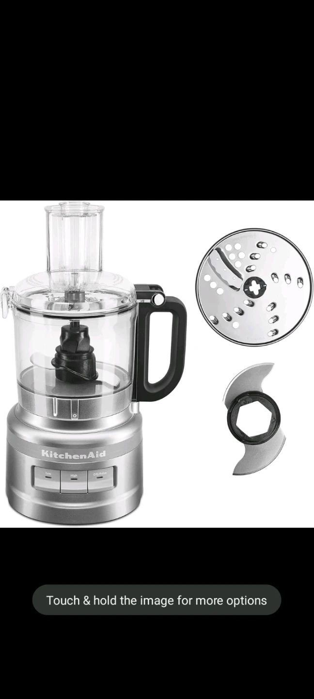 KitchenAid 7-Cup Food Processor - Silver - photo 2