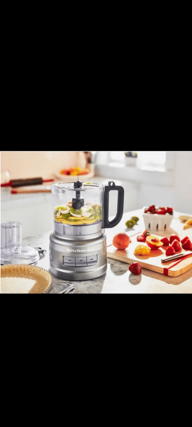 KitchenAid 7-Cup Food Processor - Silver - photo 3