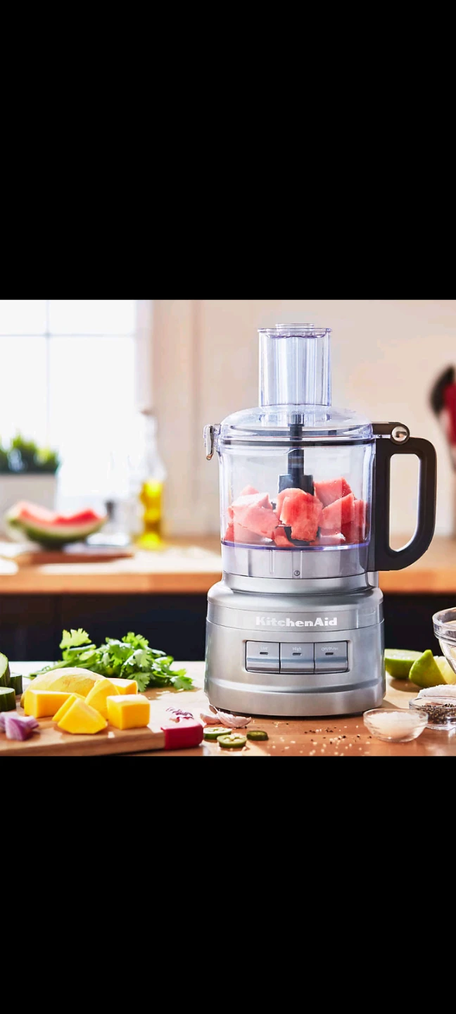 KitchenAid 7-Cup Food Processor - Silver - photo 4