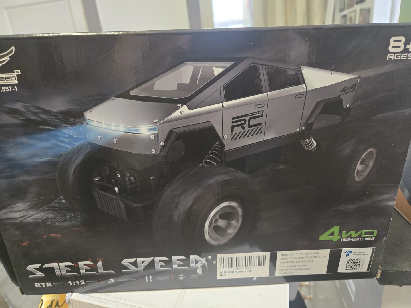 Steel Speed RC Truck 1:12