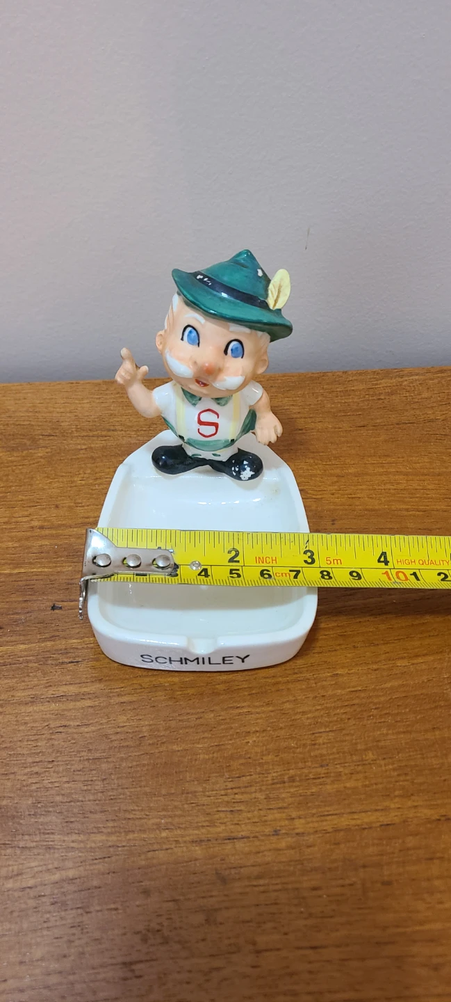 Vintage Schmiley Ceramic Ashtray Figurine - photo 2