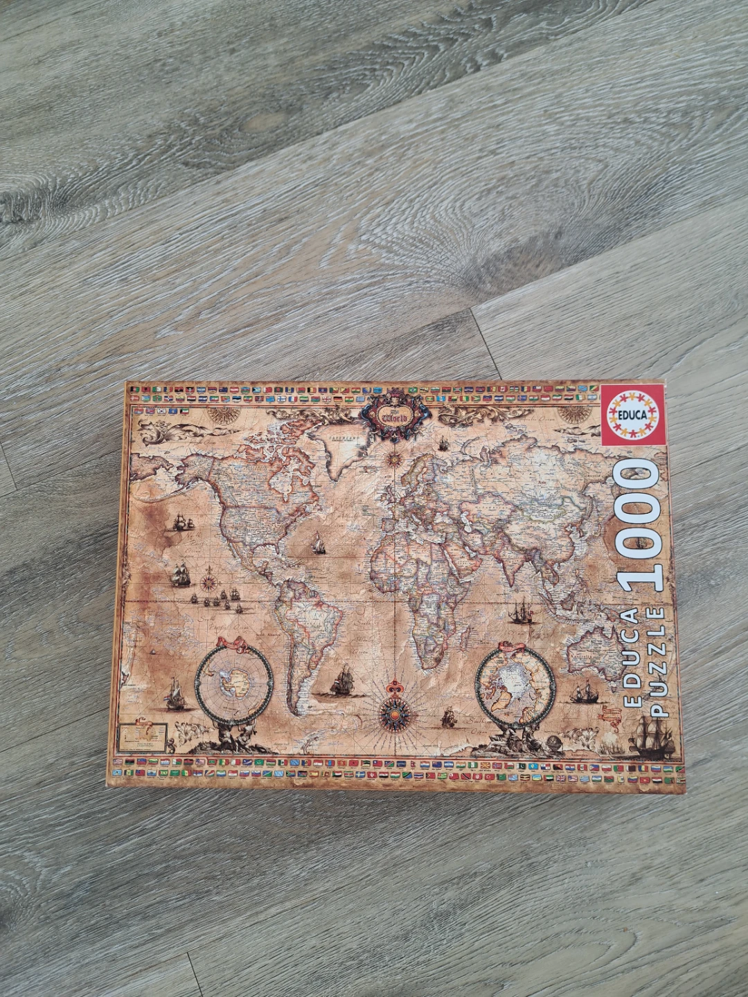 Educa World Map 1000 Piece Puzzle - photo 5