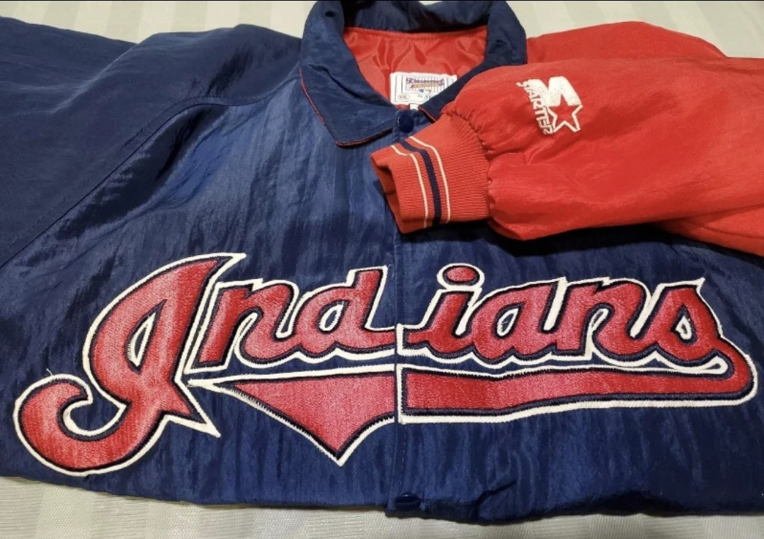 VTG Diamond collection Cleveland Indians starter jacket XXL