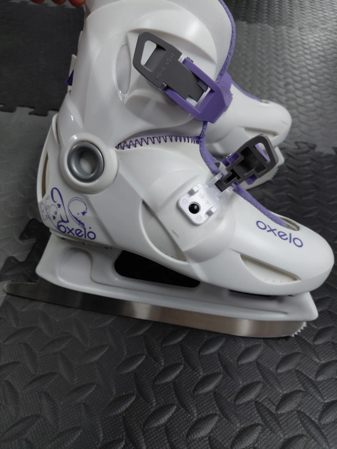 Oxelo Girls' Ice Skates - Size 3/6