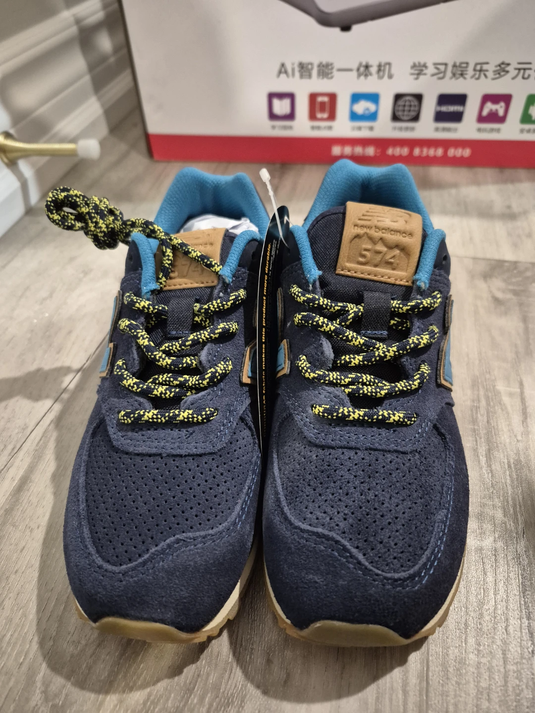 [NEW] New Balance 574 Kids Shoes - Blue 13K - photo 3