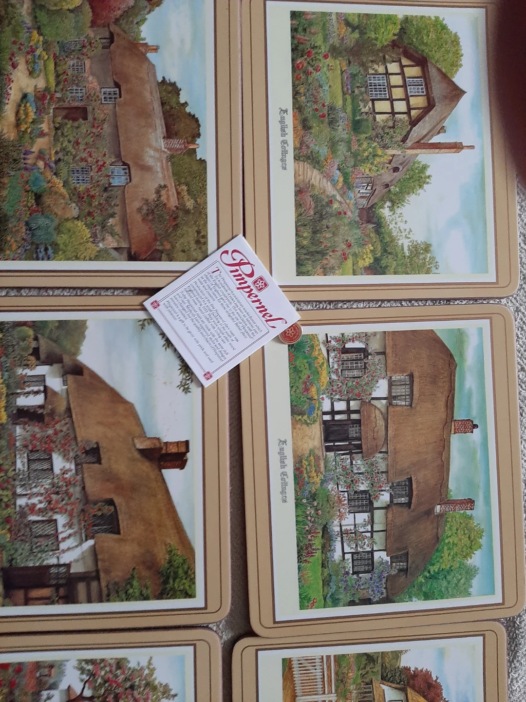 Pimpernel English Cottages Placemats Set of 6 - photo 2