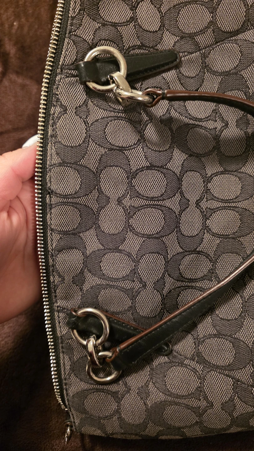 Coach Signature Canvas Top Handle Bag - photo 5