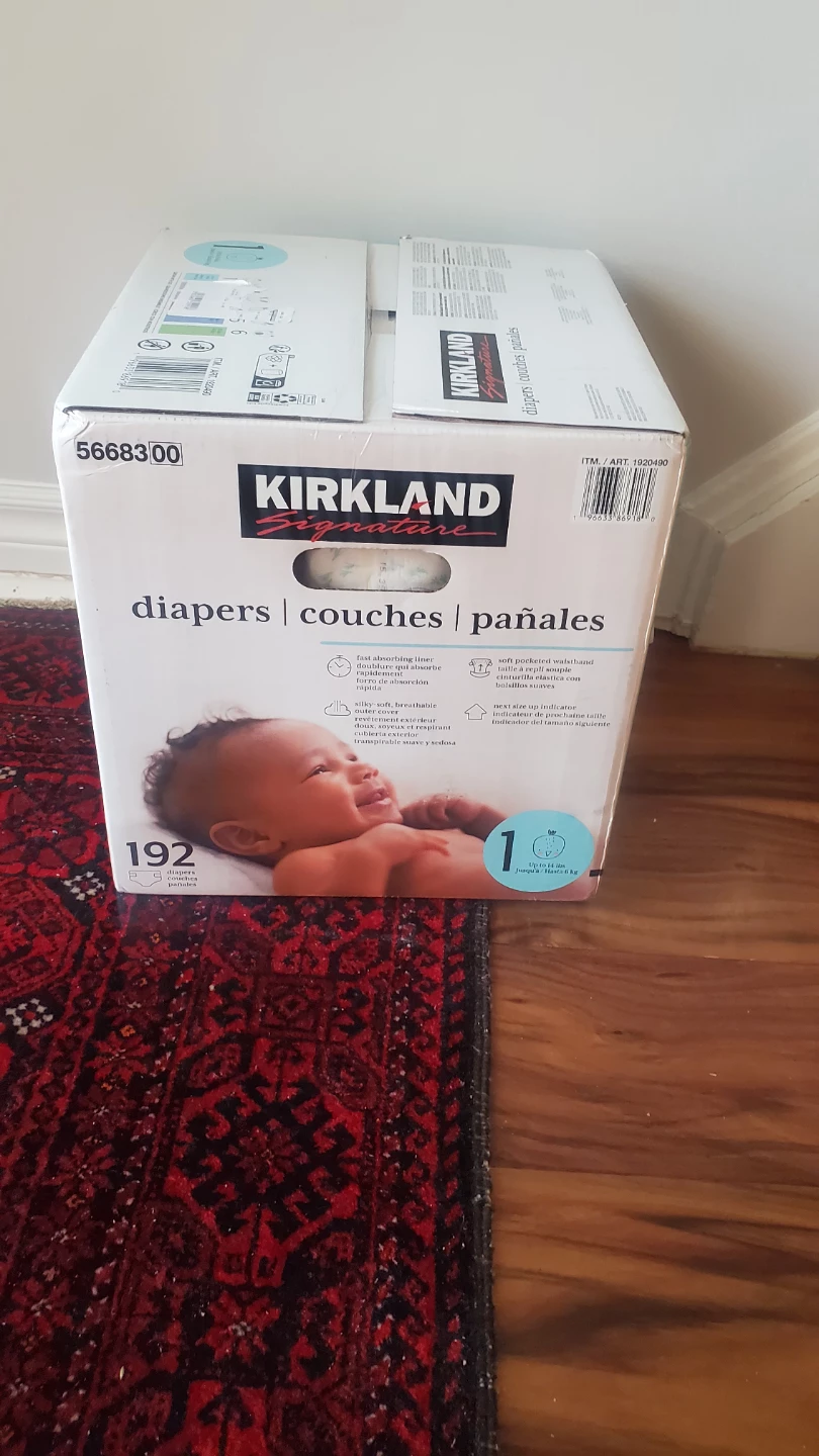 Kirkland Signature Diapers - Size 1 (192 Count)
