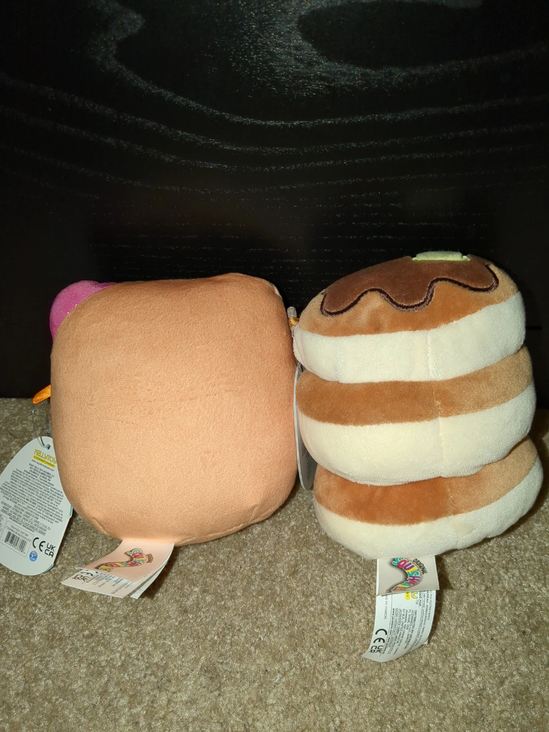 Squishmallows Pancake and Donut Plush Toys - photo 2