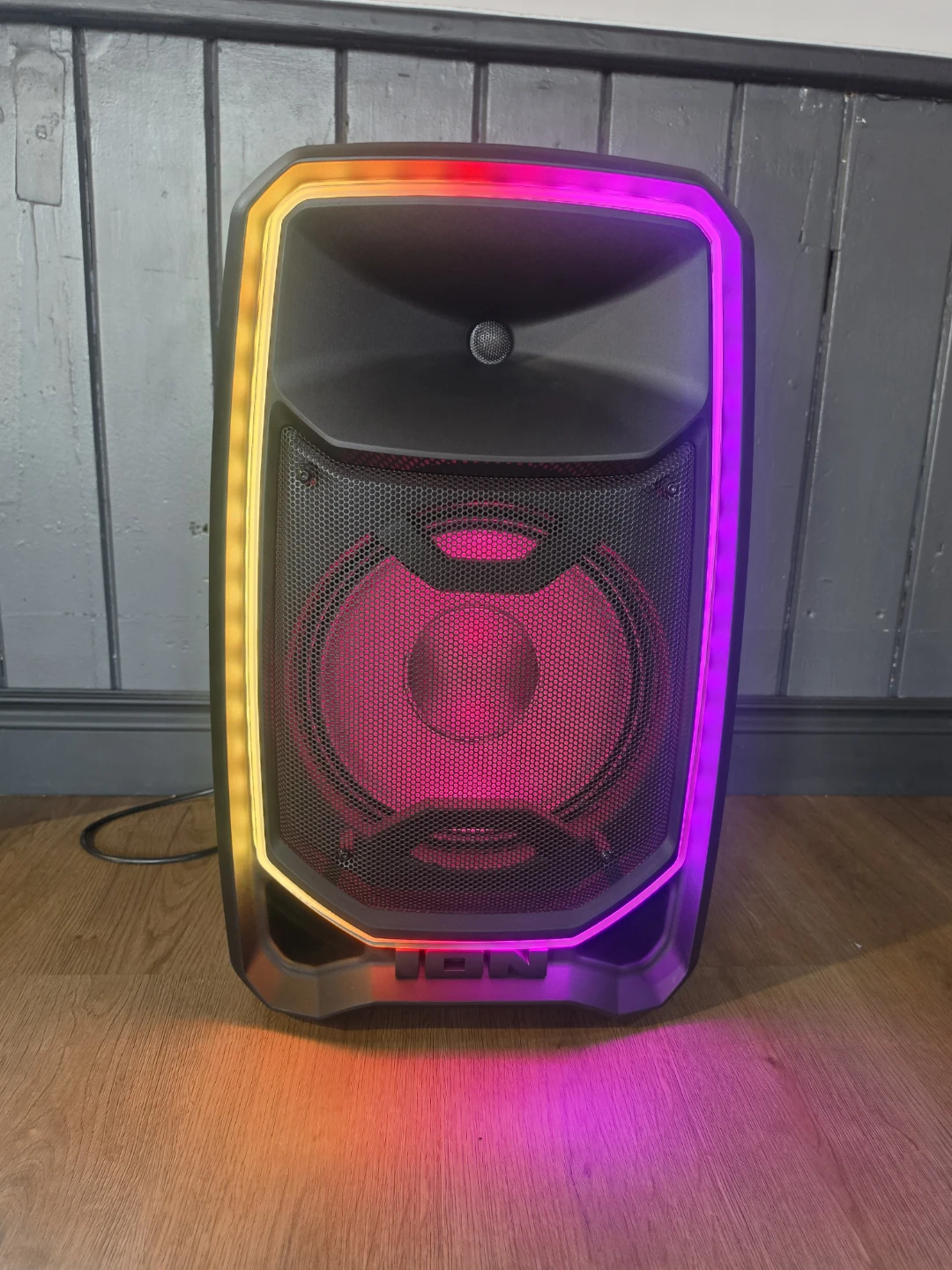 ION PA Speaker with Wheels and Lights - photo 3