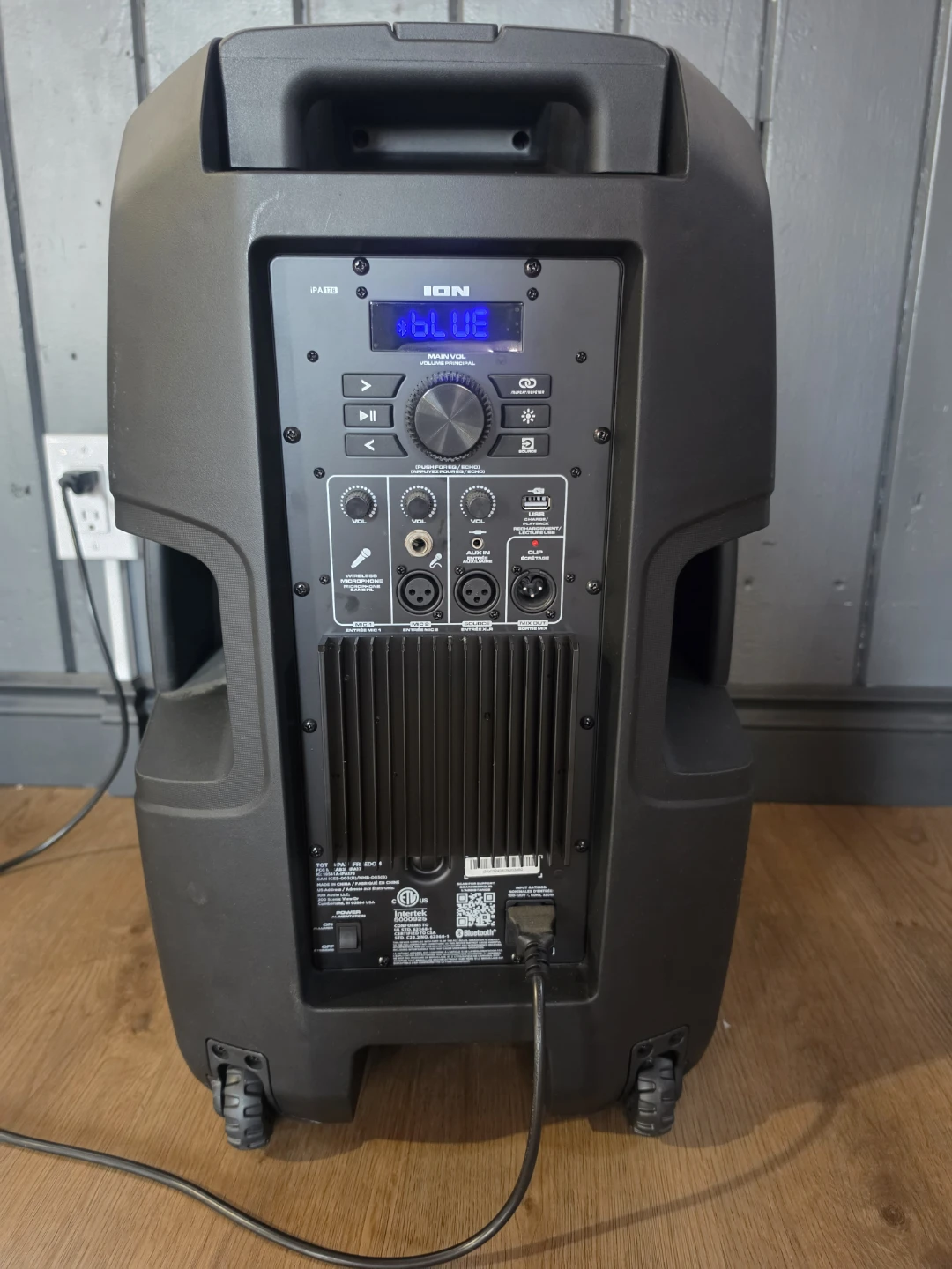 ION PA Speaker with Wheels and Lights - photo 5