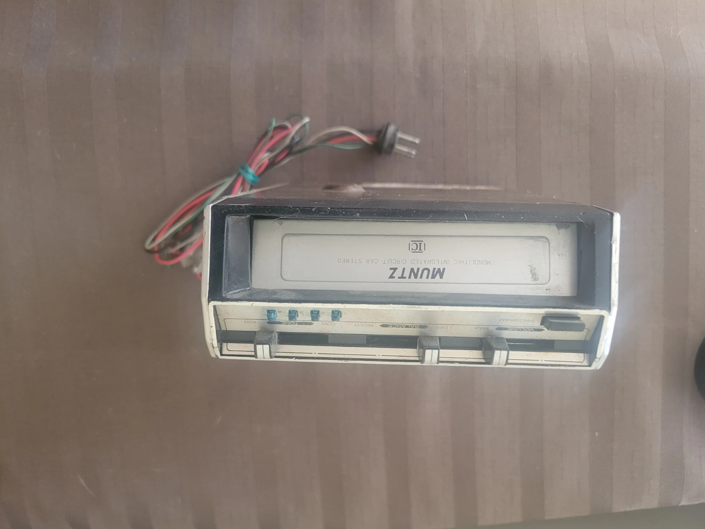 Muntz Car 8 track tape player Stereo Car Stereo - photo 4