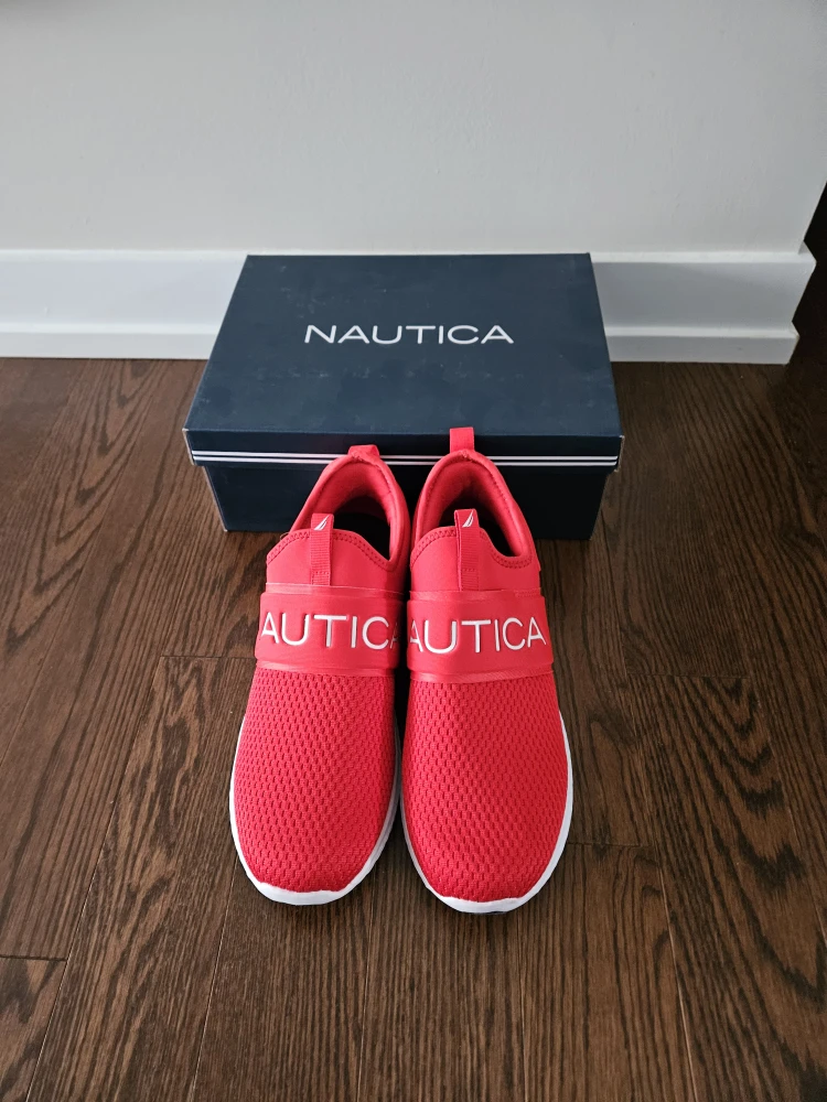Nautica Red Athletic Shoes - Size 9 for Men. - photo 2