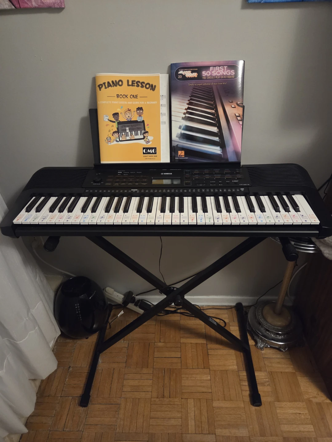 Yamaha Electronic Keyboard with Stand and cover - photo 2