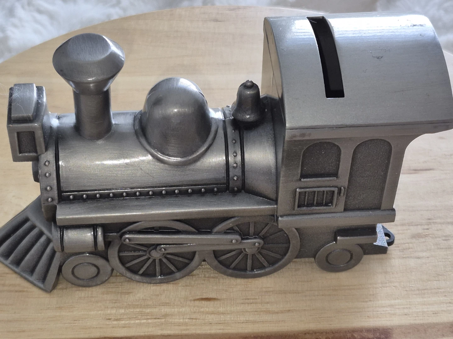 Metal Train Coin Bank
