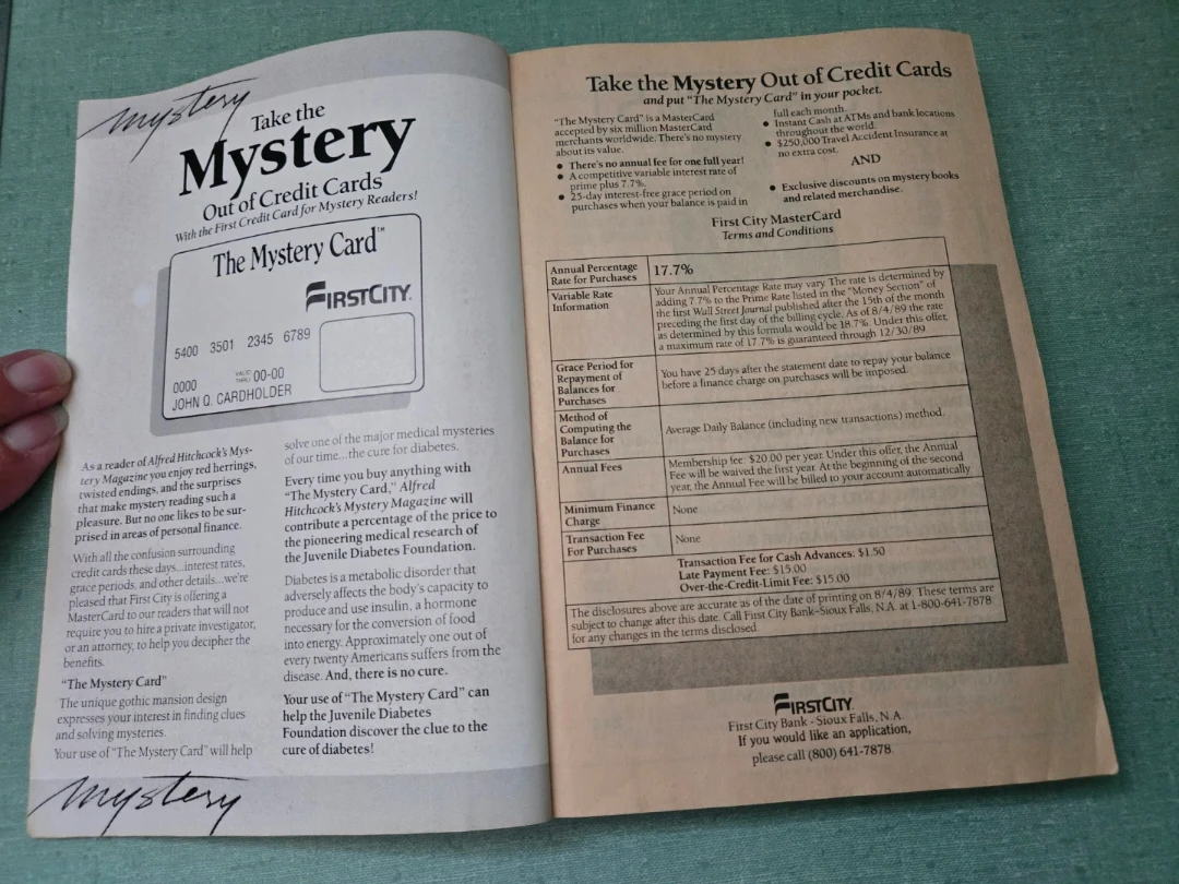 Alfred Hitchcock's Mystery Magazine - photo 2