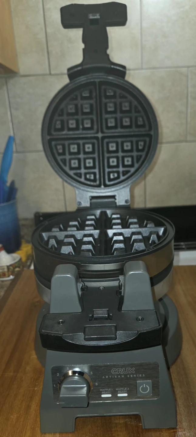 CRUX Artisan Series Double Belgian Waffle Maker - photo 4