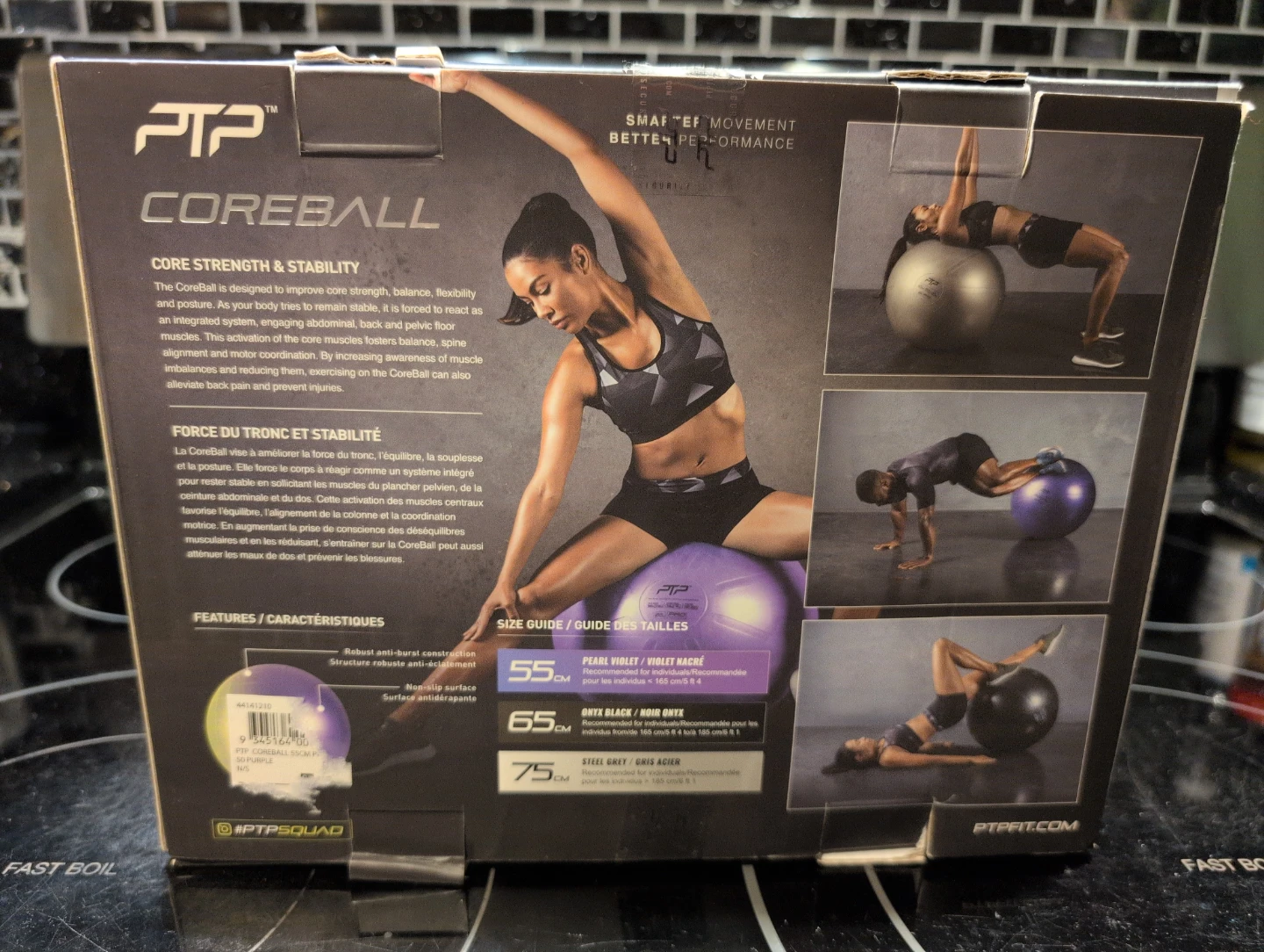 PTP Coreball 55cm Violet - photo 2