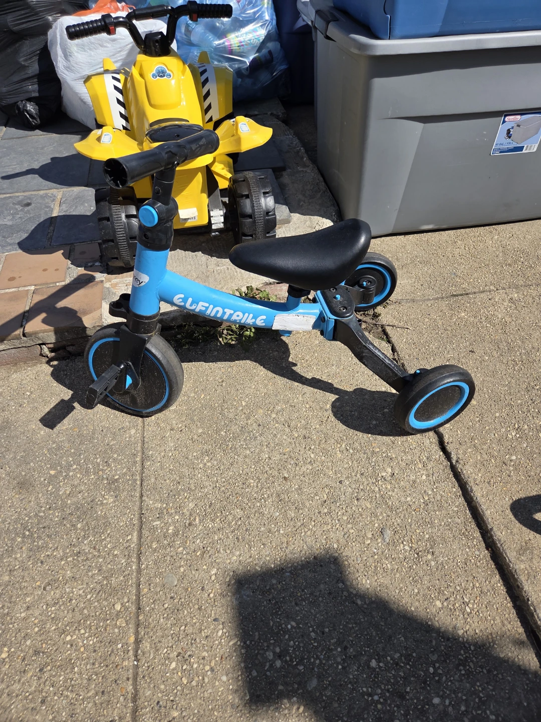 Besrey Balance Bike Blue - photo 2