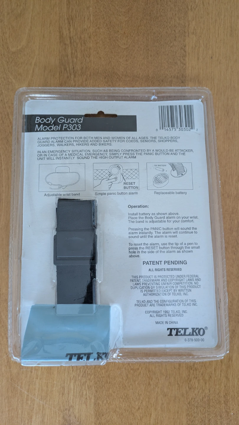Telko Body Guard Emergency Wrist Alarm - photo 2