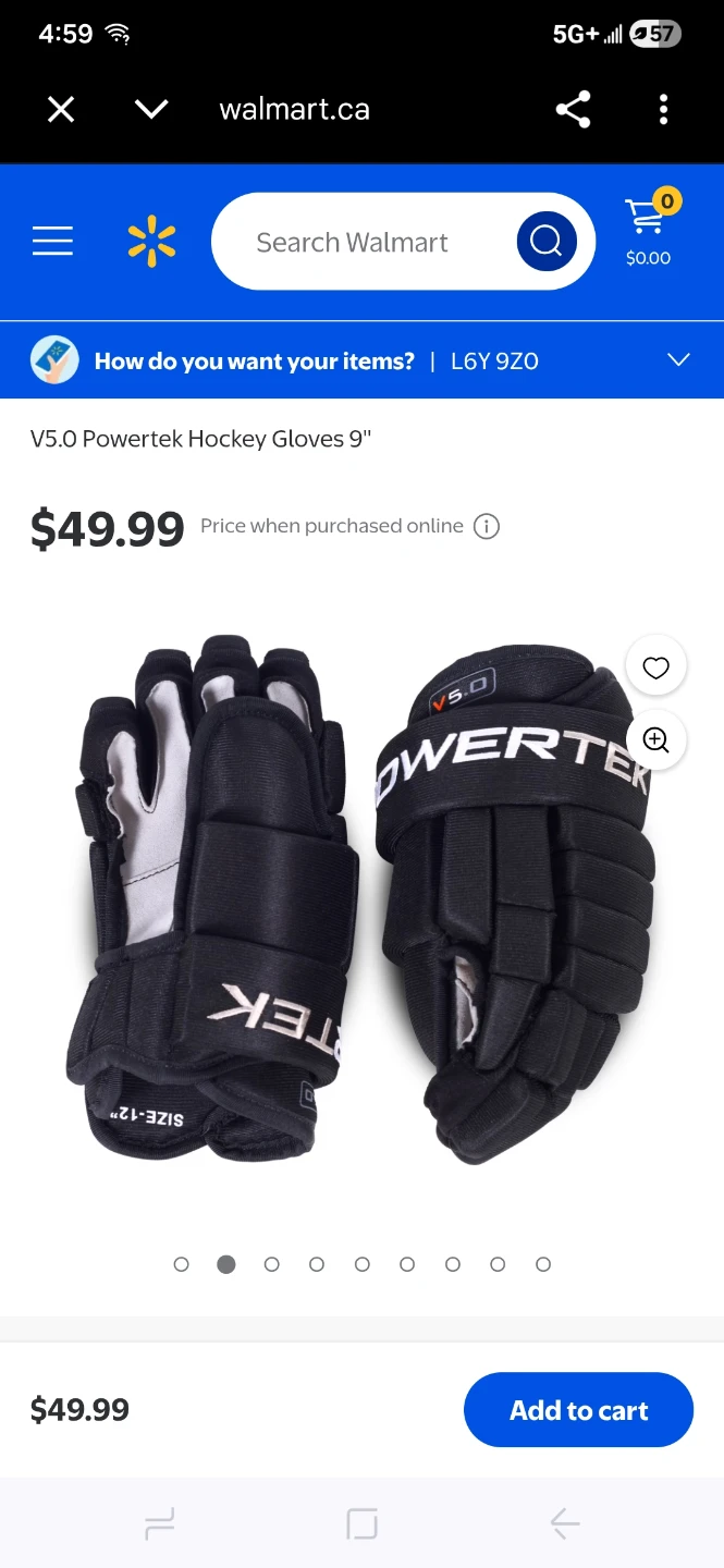 Powertek V5.0 Hockey Gloves - photo 5
