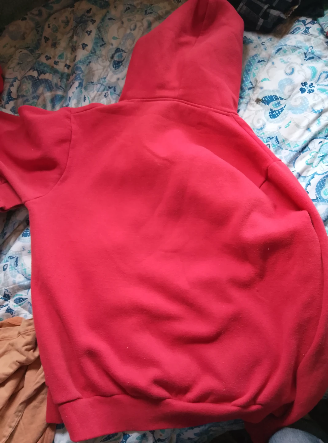 Nike Red Pullover Hoodie - photo 3